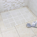 Customized Pure PVC Non-slip Hollow Drainage Vinyl Grid Shower Bath Tub Floor Indoor Outdoor Mats